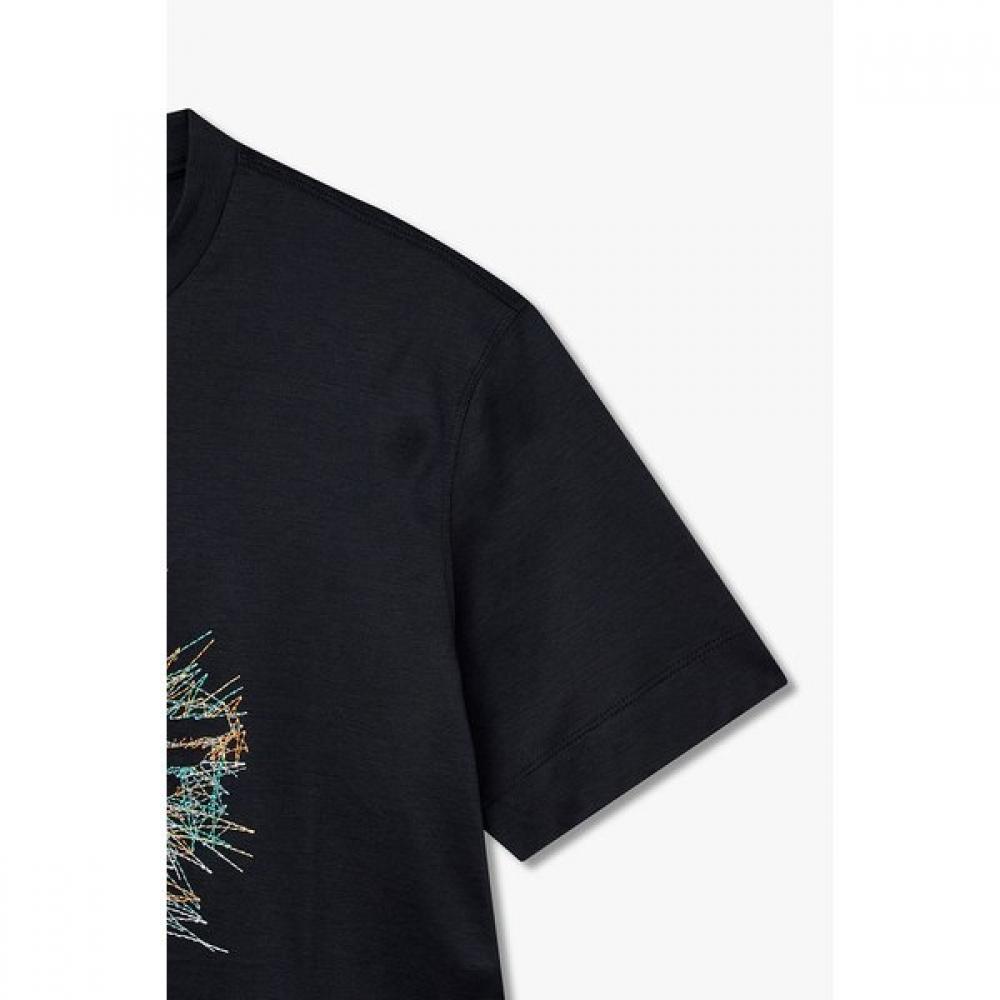 Emporio Armani Men S Lyocell STiTch T ShirT A516126065