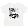 Inktastic Little Sister And Biggest Baseball Fan Baby T-Shirt Sports Fans School