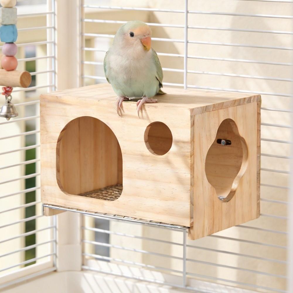 Large Space Parrot Breeding Box Breathable Parrot Mating Box Creative Bird Hammock  Hatching Birds
