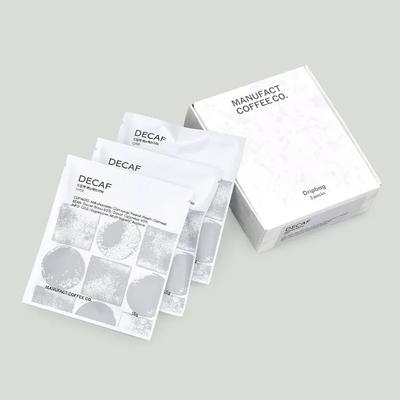 Produzione Caffè_Sacchetto Filtro Decaffeinato (3 pezzi/scatola)