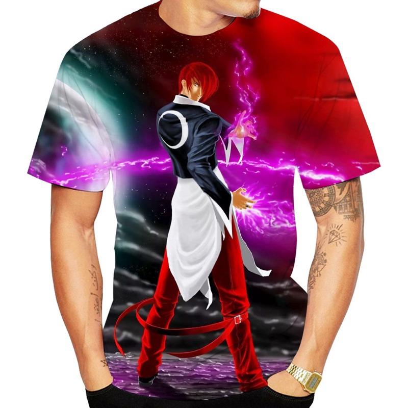 

Creative Horror Design Predator 3D Printing Summer Fashion Leisure Cool Personality Street Style Short Sleeve 6XL