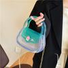 Macaron Jelly Bag, Transparent Gift Bag, Small Exquisite Chain Bag, Small Cage Bag, Portable Shoulder Crossbody.