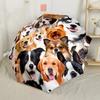 Butterflies And Puppies Garden Automatic Umbrella Retractable Design with 8-Rib Durability Compact Design Travel Essential Vibrant Pattern Umbrella