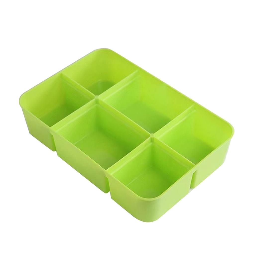 Plastic Sundries Organizer Space Saving Desktop Cosmetics and Stationery Storage Case Stackable Table Makeup Box