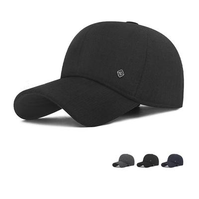 Autumn Winter Middle-Aged Men's Baseball Cap Warm Old Man Cap Outdoor Cold Ear Protection Cap