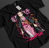 T-shirt Demon Slayer Nezuko T-shirt Tanjiro KNY Anime Haut Zenitsu Akaza Muzan