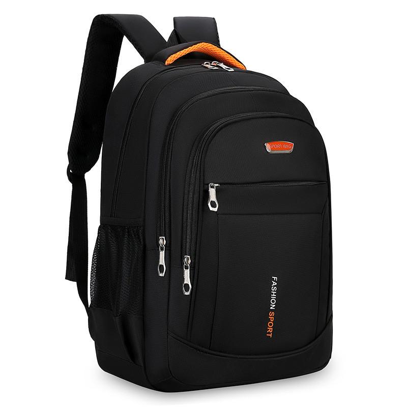 Simple Large Capacity Backpack With Letter Print Design For Teenagers Use Daily