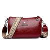 High Quality Soft Leather Shoulder Bags For Women Fashion Ladies Messenger Crossbody Bag Luxury Designer Handbag Commuting Sac