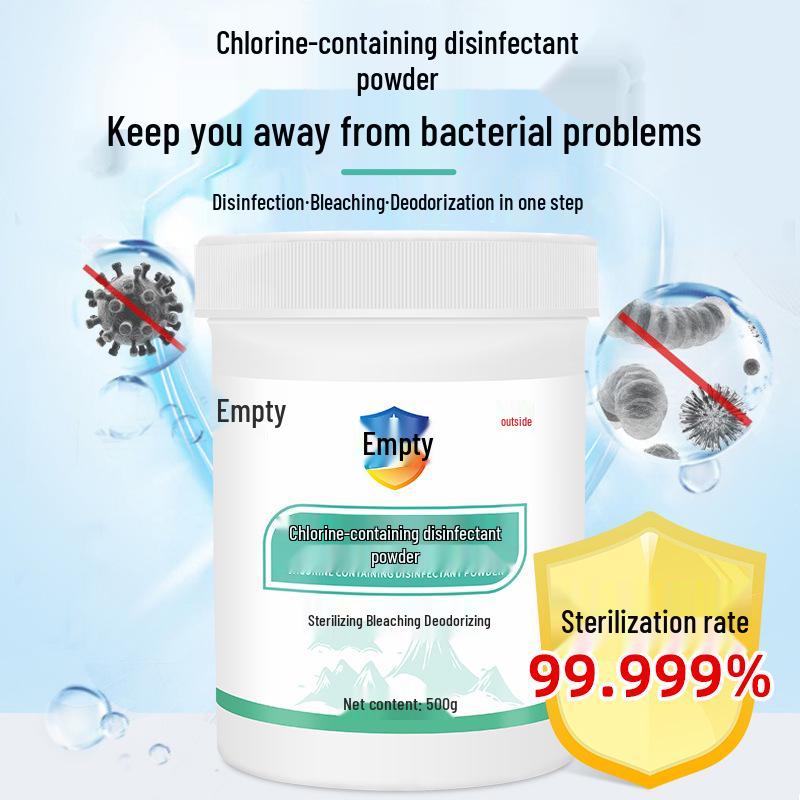 Chlorine Disinfectant Powder for Homes, Catering, Tableware, Hospitals, Pets, Bleaching, Hotels, and Floors.