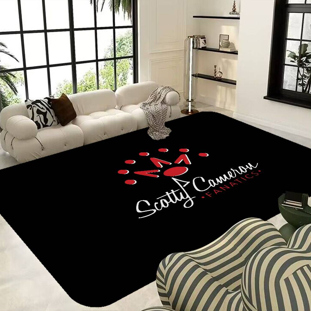 Fashion S-SCOTTY C-CAMERON Floor Mat Rectangle Anti-slip Home Soft Badmat Front Door Indoor Outdoor Mat Welcome Doormat