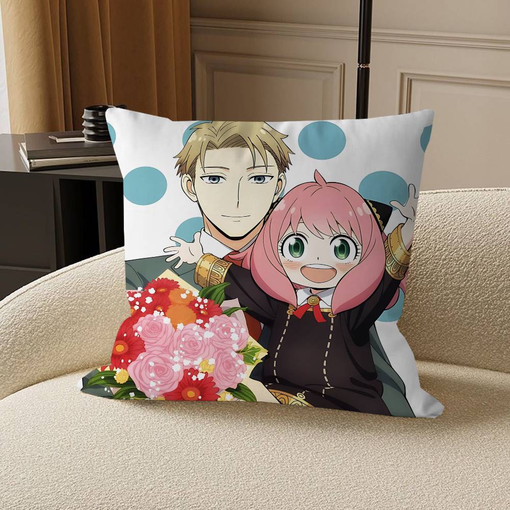 

s-Spy X F-Family Cushion Cover Decorative Pillow Sofa Home Decor case pillow cases 12x12Inch