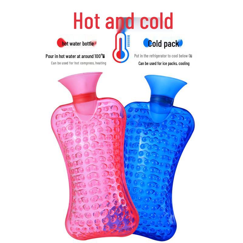Cervical Spine & Lumbar Hot Water Bottle - Hand Warmer & Compress for Neck and Abdomen