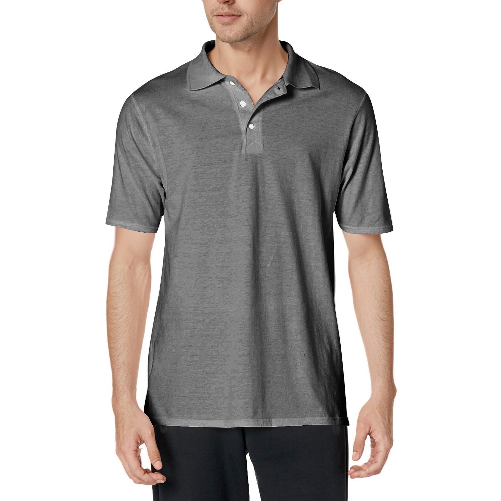 

Чоловіча футболка з коротким рукавом з м якої бавовни з коміром XL