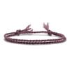 Dopamine Multicolor Cotton Hand-Woven Bracelet - Ladies Simple Bangle