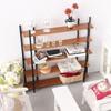 1/12 Dollhouse Simulation Bookshelf Five-Layer Storage Rack Model Doll Home Miniature Display Stand Furniture Decor Toy