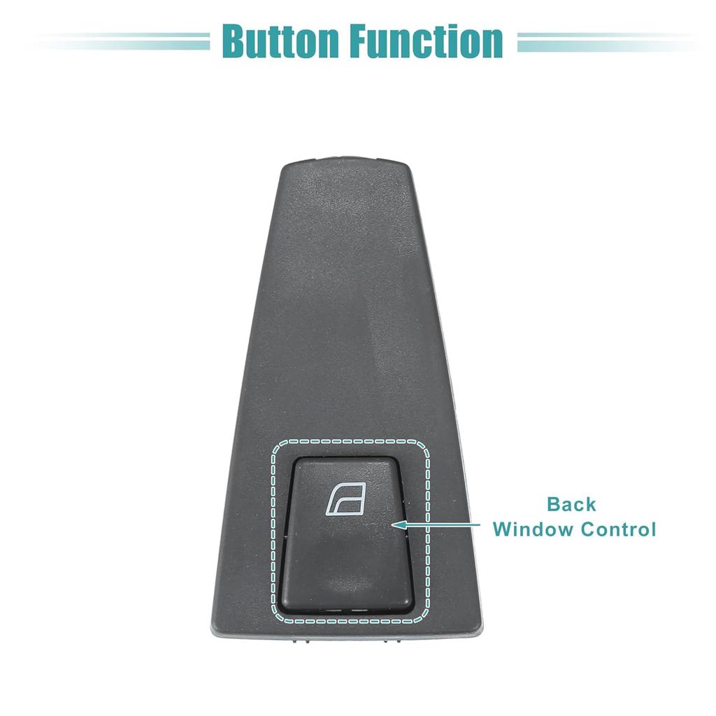 ACROPIX Right Passenger Side Power Window Switch Window Control Switch Fit for Volvo VNL 2006-2012 No.20752919 - Pack of 1