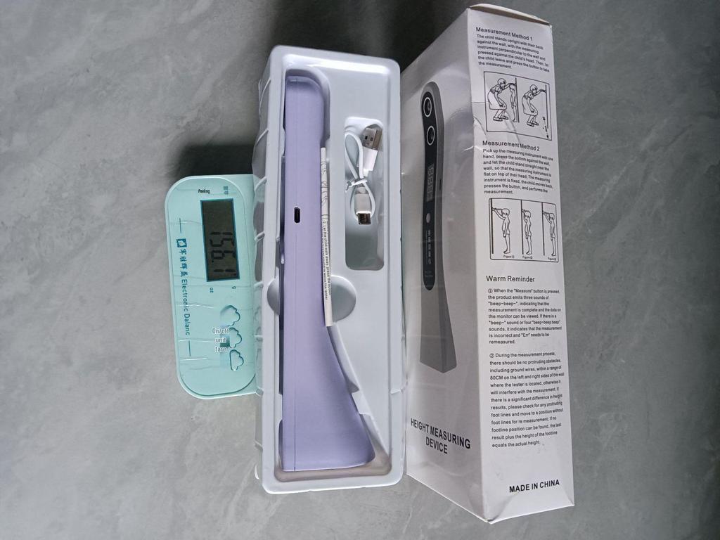 Przenośny Ultrasoniczny Miernik Wzrostu dla Dzieci