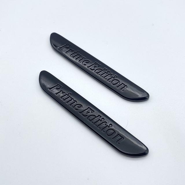 SPORT EDITION NIGHT EDITION Prime Edition Blade Top ABS Emblem for Mercedes Benz Car Fender Side Badge Logo Sticker Glossy Black