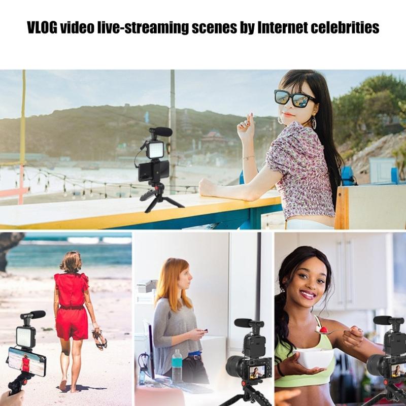 High Sensitivity Camera Microphones For Professional Video Recording Interviews Vlogging For DSLR Devices