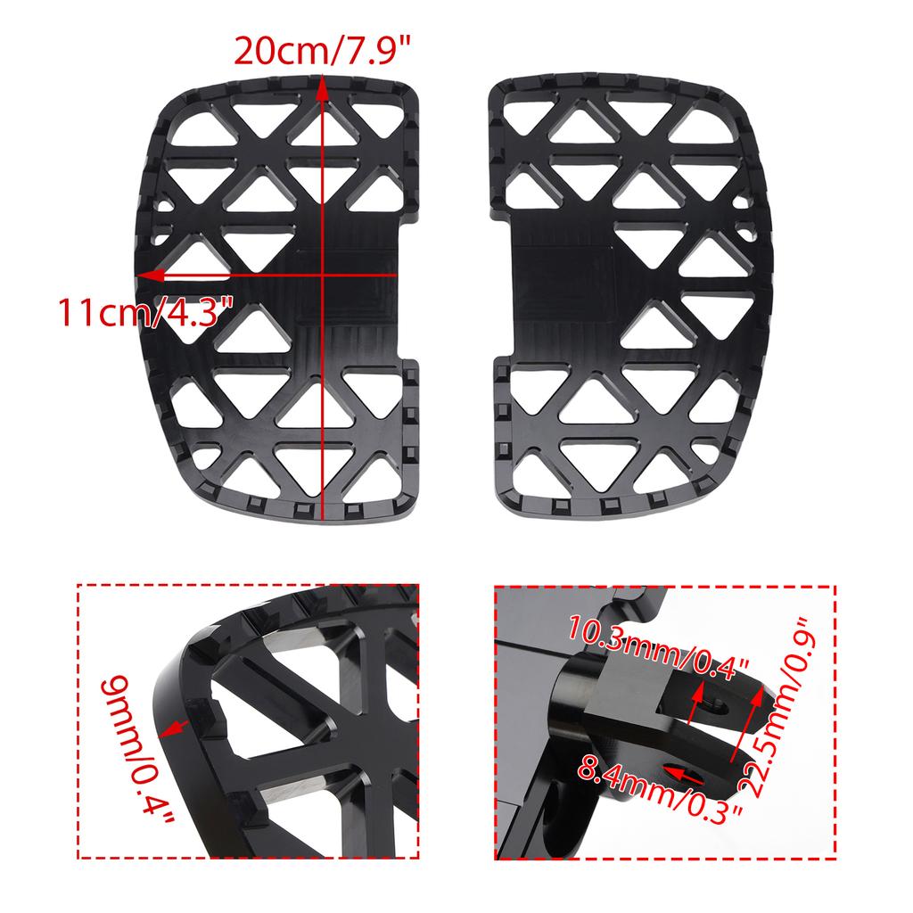 Front Footrests Foot Pegs fit for Yamaha BOLT / BOLT R-SPEC / XV950R 2014-2024