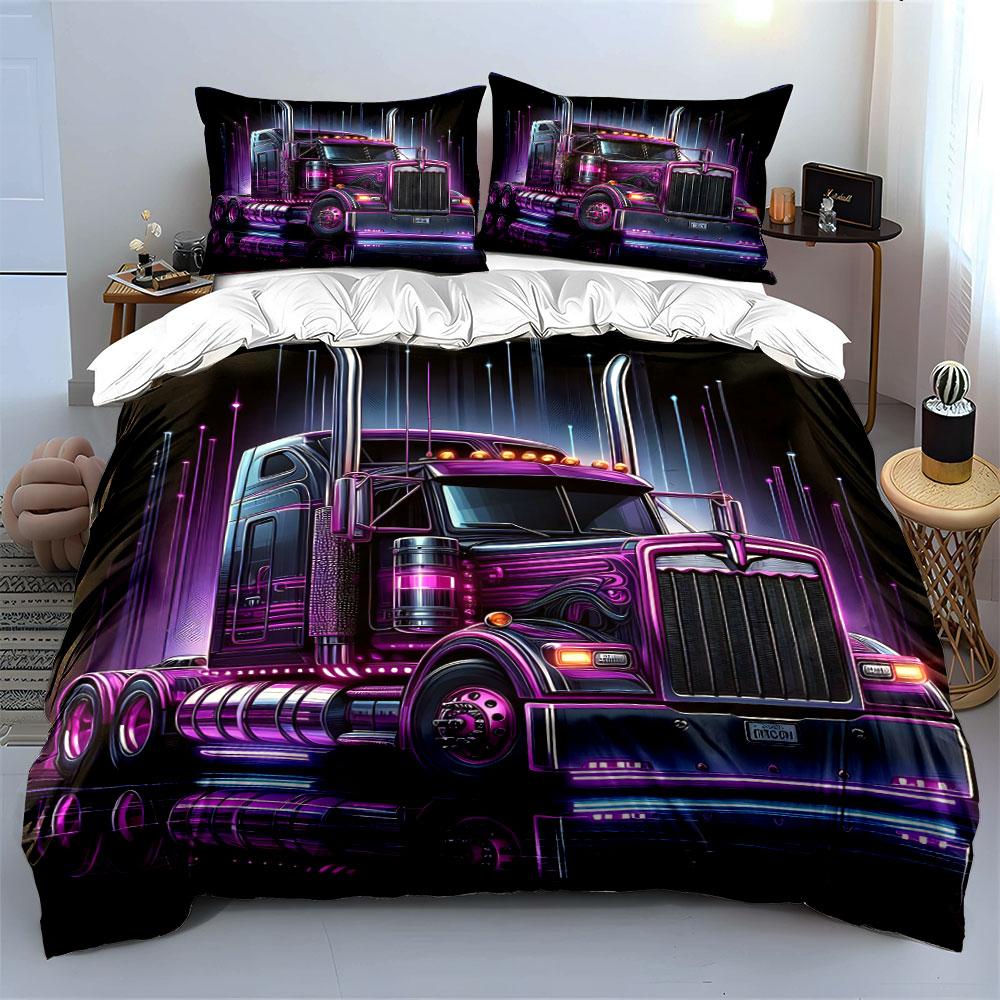 """LKW-Kunst Dekorationsset Lichter""" Mehrere Größen Kinder- und Schlafzimmer für Erwachsene Exquisites 3-teiliges Bettwäscheset Geschenk"""