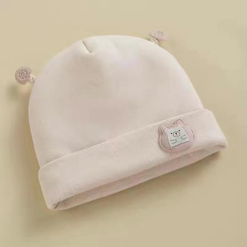 Newborn Cotton Hat: Soft, Thick & Cozy for 0-3 Months