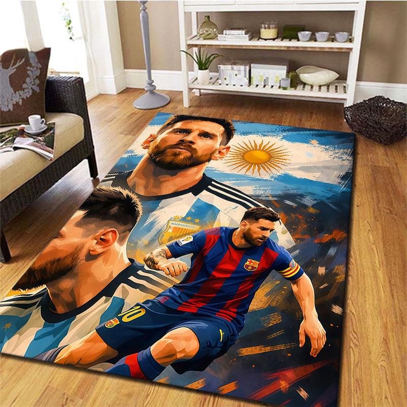 Argentina National Football Team Carpet Rug for Living Room Bedroom Home Sofa Decoration,Kids play Non-slip Floor Mat