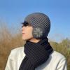 Thermal Winter Knitted Hat Windproof Ear Protection Hat Universal Fit Warm Knit Cap  Winter Cycling
