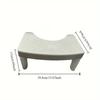 Toilet Stool Footstool Toilet Squatting Pit Artifact Plastic Thickened Feet On The Small Stool Children Non-slip Pad Footstool
