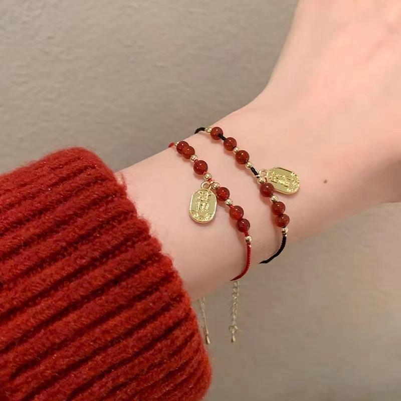 Multilayer Arrival New Bracelet For Women Alloy Glass National Wind Jewelry