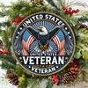 Patriotic Eagle American Flag Aluminum Sign VintageInspired Tin Wall Decor for Home Garage Porch and Outdoor Spaces