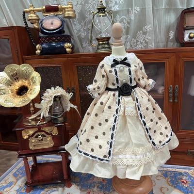 HAMRETHYPPZ BJD Ball Jointed Doll Dress Doll Costume Doll Maid Clothes Ball Jointed Doll Doll Dress Princess Champagne Color Princess Cute Maid Cute