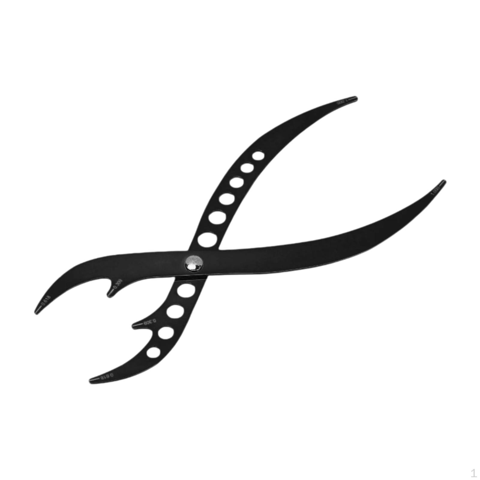 

Инструмент для картирования бровей для простоты и измерения чёрный