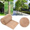 Natural Burlap Tree Protection Wrap Wide Winter Plant Warming Belt Jute Trunk Guard Protector Antifreeze Bandage