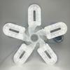 Ceiling Fan Light with E27 Socket 5-Blade LED Fan Lamp with Remote 3 Speeds 3 Color Temperatures Quiet Energy-Saving Modern