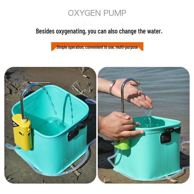 Smart Sensor Fishing Water Dispenser & Multi-Functional Hand Washer Pump with Oxygenator