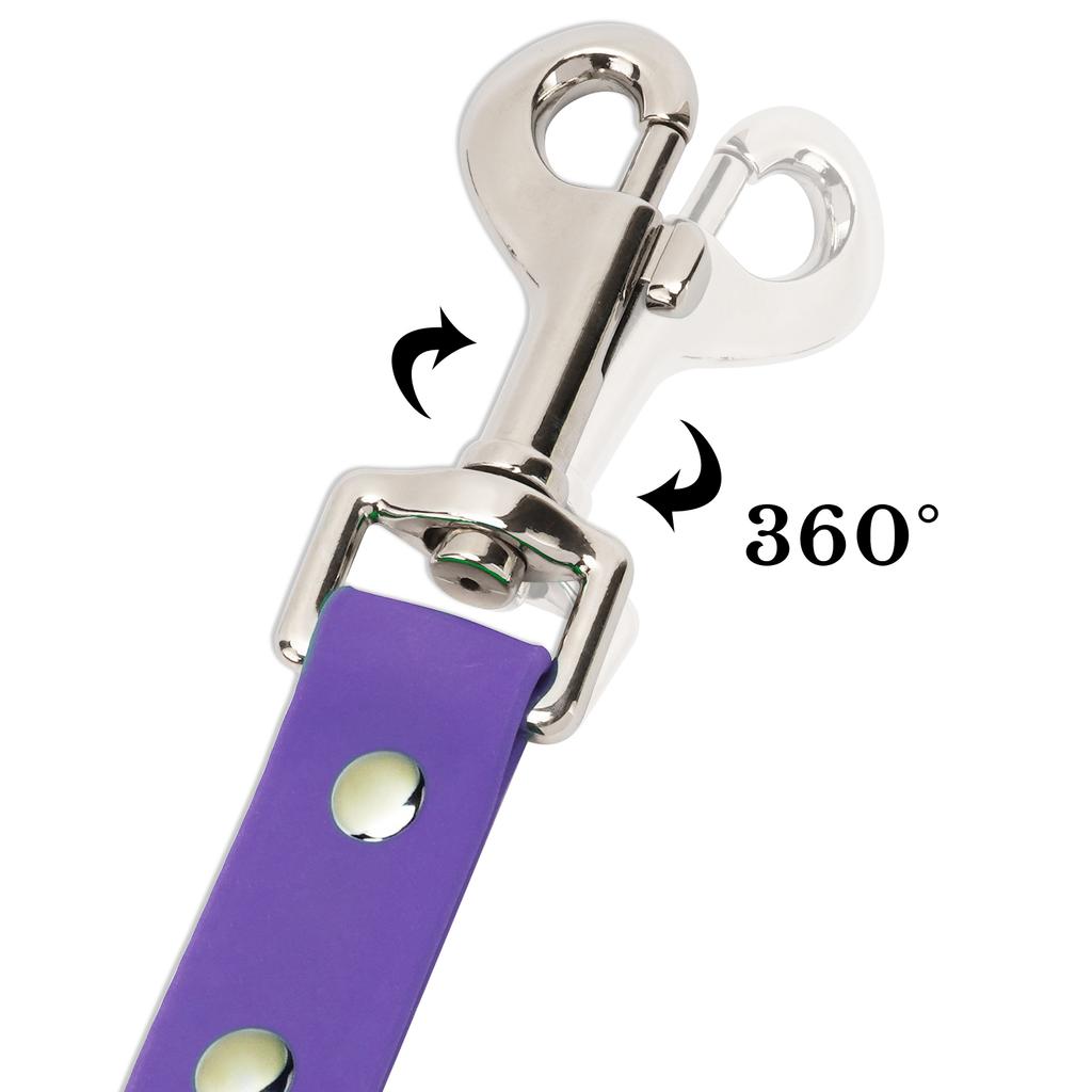 2CM Wide Waterproof Dog Leash Long Pvc Pet Leashes Easy To Clean Rope for Small Medium Large Big Dogs Walking Traning Lead
