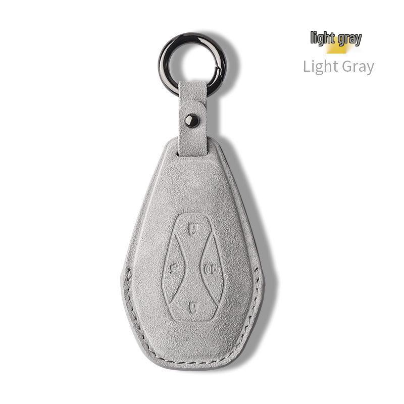 BAIC ARCFOX S/T Suede Key Case with Buckle - Protective Key Shell