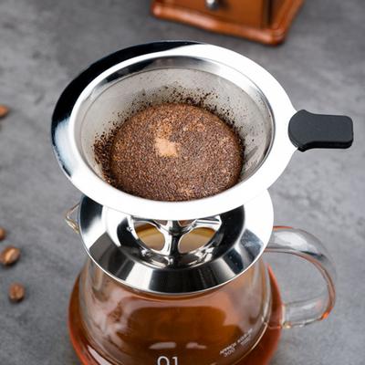 Filtro per caffè in acciaio inossidabile riutilizzabile, filtro per caffè a goccia a doppio strato, filtro per caffè a goccia, accessori per caffè