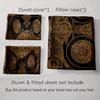Ornate, circular, intricate. Bedding Duvet cover sets Duvet covers Pillowcases gifts (1 * Duvet Cover 2 * Pillowcases, without duvet insert)