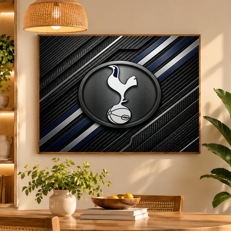 5D Diamond Painting Tottenham Hotspur DIY Full Drill Diamond Art Kit Home Decoration