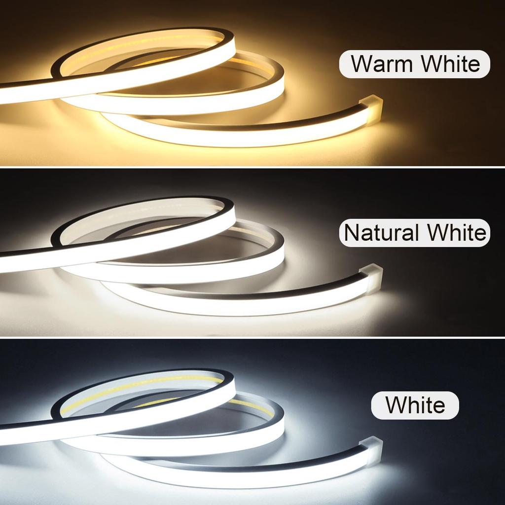 DC24V COB LED bandă de neon cu oglindă din lemn penetrabilă reglabilă, acrilic, comutator tactil fără fir pentru cameră, decorare pentru lampă de noapte pentru bucătărie