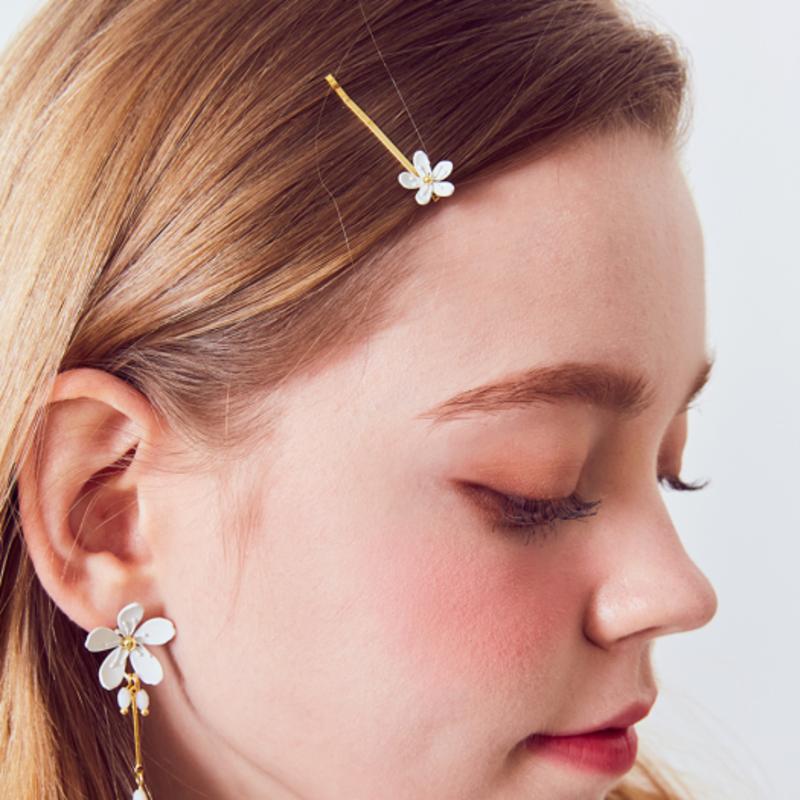 

Дана Бертон Мини Аконит Простая заколка для волос Light Mint