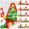 Santa Claus DIY Christmas Hat Toy Kriss Kringle Kriss Kringle Hat Kids Xmas Arts Hats Toddlers
