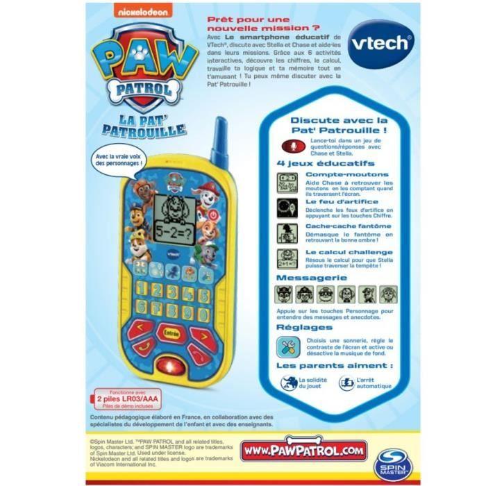 VTECH - PAT PATROUILLE - Le Smartphone Éducatif