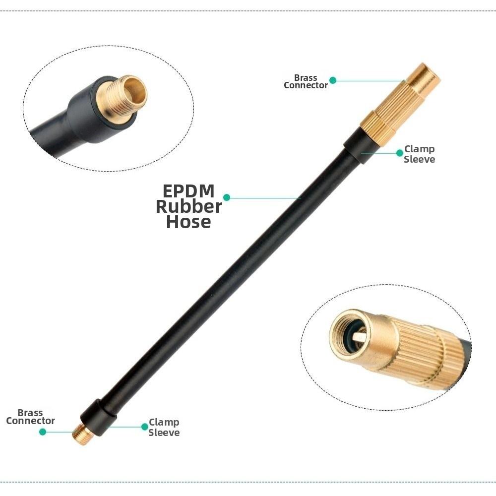 17/20/30/50CM Hose External 8V1 Thread Bicycle Tire Inflator for Inflatable SUP Seat Kayak