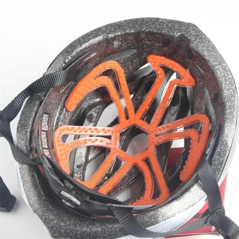 ISGTDRM Motorcycle Helmet Silicone Lining Flexible Deformation Resistant Cycling Vehicle Helmet Lining Heat-resistant Ventilated