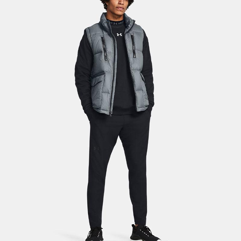 Under Armour ColdGear Infrared Down Vest Men Vest Gray 1378837-002