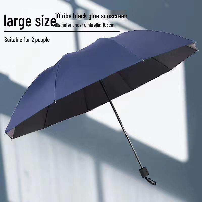 Dual-Use Anti-Storm UV-Proof Student Umbrella