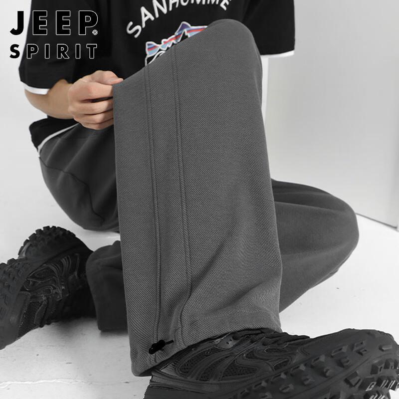 JEEP SPIRIT Men's Autumn/Winter Straight Casual Pants